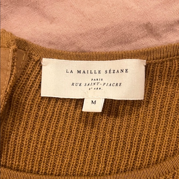 Sezane Multicolor Crew Neck Sweater - Picture 3 of 6